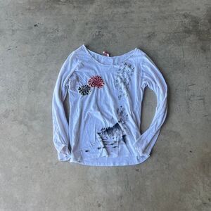 Trixie Y2k Long Sleeve Japanese style Top Womens size L